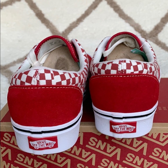 VANS COMFYCUSH ERA TEAR CHECKERBOARD Red/Trwht Men - Picture 10 of 16